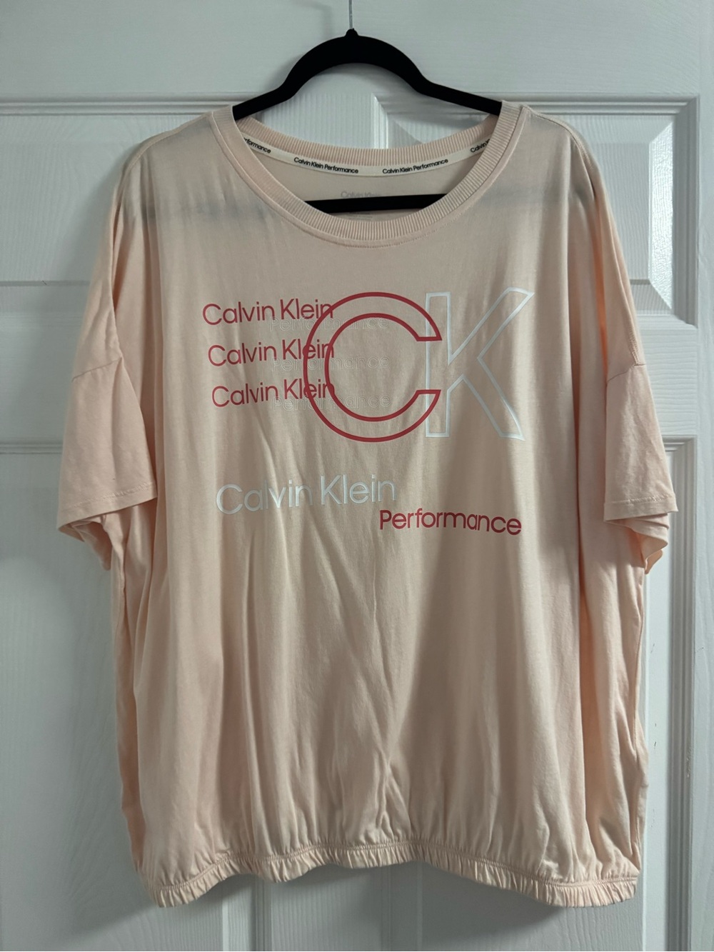 Calvin Klein Plus Size Short-Sleeve Logo Tee